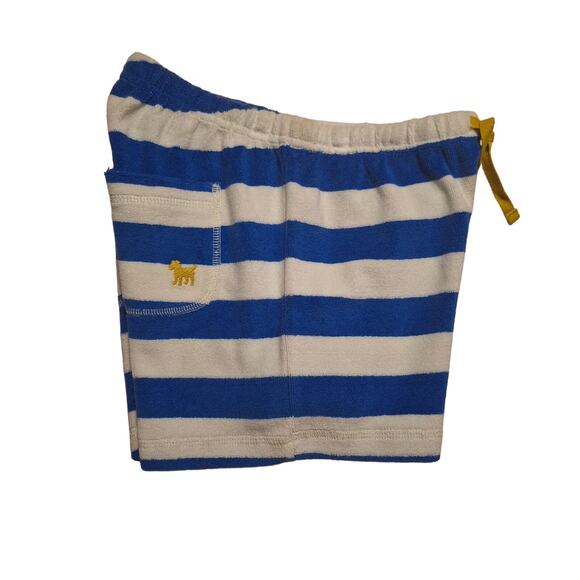 Mini Boden bold striped towelling shorts - Picture 3 of 13